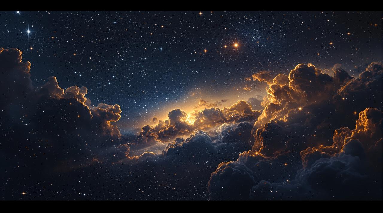 欧美影院宇宙主题视觉背景